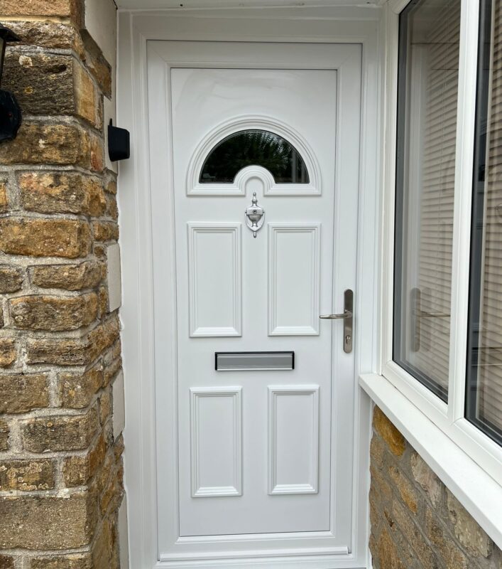 Georgian white upvc door styles