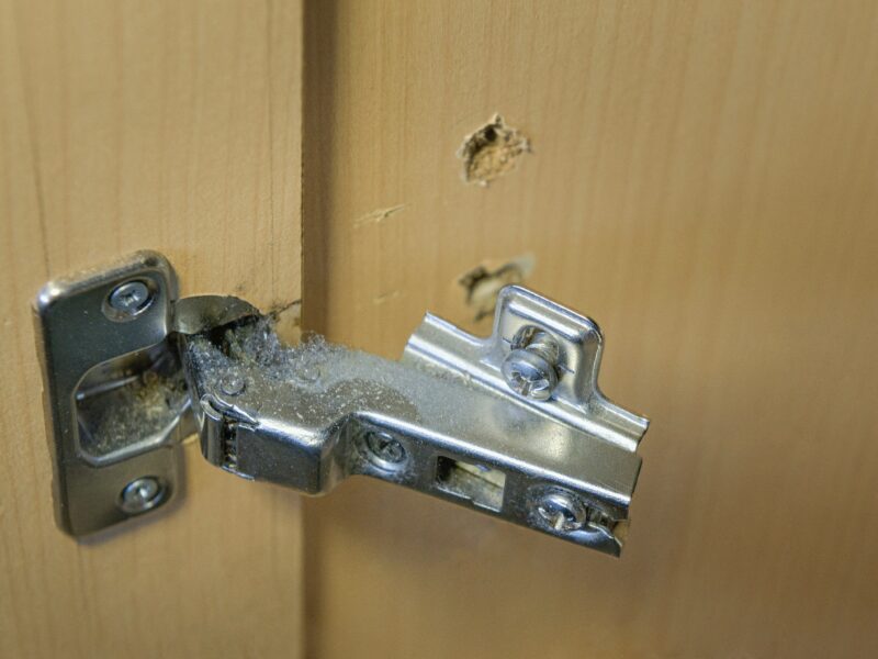 broken hinge hardware repair south west